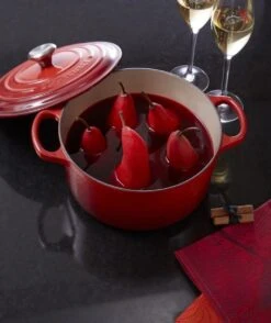 Le Creuset Signature Braadpan - 4,2 L - 24 Cm - Kersenrood -Woonkeuken Winkel 1009x1200 1
