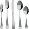 Grandlux Bestekset 6 Persoons 30-delig - Zilver Bestek - Messen, Vorken, Lepels - Cutlery Set - RVS -Woonkeuken Winkel 1021x1200
