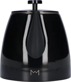 Vaja® Theepot Juliette Met Filter - Dubbelwandig -Theekan 1.0L - Glimmend Zwart -Woonkeuken Winkel 1043x1200 1