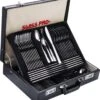 Swiss Pro+ Bestekset In Koffer-72 Delig-12 Persoons-Zwitsers Kwaliteit-Complete Set-100% Roestvrijstaal-Modern -Woonkeuken Winkel 1103x1200