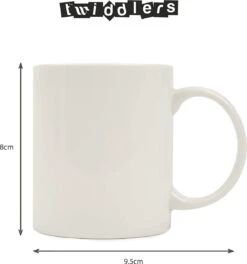 TWIDDLERS Doe-Het-Zelf Mokken Beschilderen Pakket Met 4 Mokken & 7 Keramiekstiften - Decoreer Je Eigen Mok Knutselproject Voor Kinderen - Mooi Als Cadeau Voor Moederdag/Vaderdag -Woonkeuken Winkel 1122x1200 2