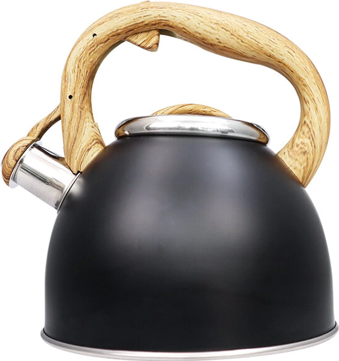 Schäfer Fluitketel Inductie 2,5L - Waterketel - Maple Wood 3 Schäfer Fluitketel Inductie 2,5L - Waterketel - Maple Wood