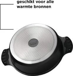 BIKO | Luxe Aluminium Tajine Inductie| Tagine | Geschikt Voor 4-8 Personen - Inductie - Zwart -Woonkeuken Winkel 1160x1200