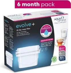 Aqua Optima Evolve+ Single Life - Wit - 6x 100 Liter -Woonkeuken Winkel 1165x1200 2