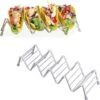 Krumble Taco Houder - Taco En Tortilla Houder Voor 4 Stuks - Serveerschalen - Koken & Tafelen - Kookgerei - Snack- & Tappasschalen - Metaal - Zilver -Woonkeuken Winkel 1182x1200 4