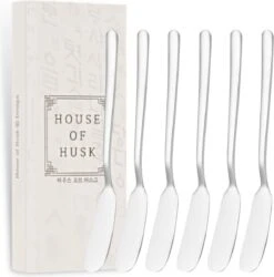 House Of Husk Botermesjes Set - Zilver - RVS - Botermes - Smeermessen - Tapas Mesjes - 6 Stuks -Woonkeuken Winkel 1185x1200 2
