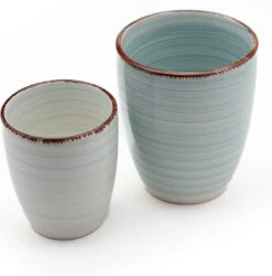 Koffiekopjes - Ocean Blue - Koffiebeker - Unieke Kleuren - Blauw - Set Van 12 Kopjes (ook Los Verkrijgbaar) - 160ML En 340ML - Porselein - Hip En Trendy -Woonkeuken Winkel 1186x1200 1