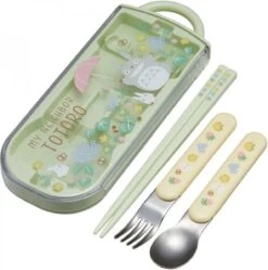 STUDIO GHIBLI - My Neighbor Totoro - Chopstick Spoon And Fork Set
