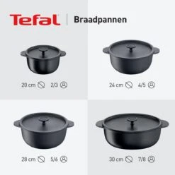 Tefal Trattoria Braadpan - Ø28 Cm - Inclusief Deksel 40 Tefal Trattoria Braadpan - Ø28 Cm - Inclusief Deksel -Woonkeuken Winkel 1194x1200 2