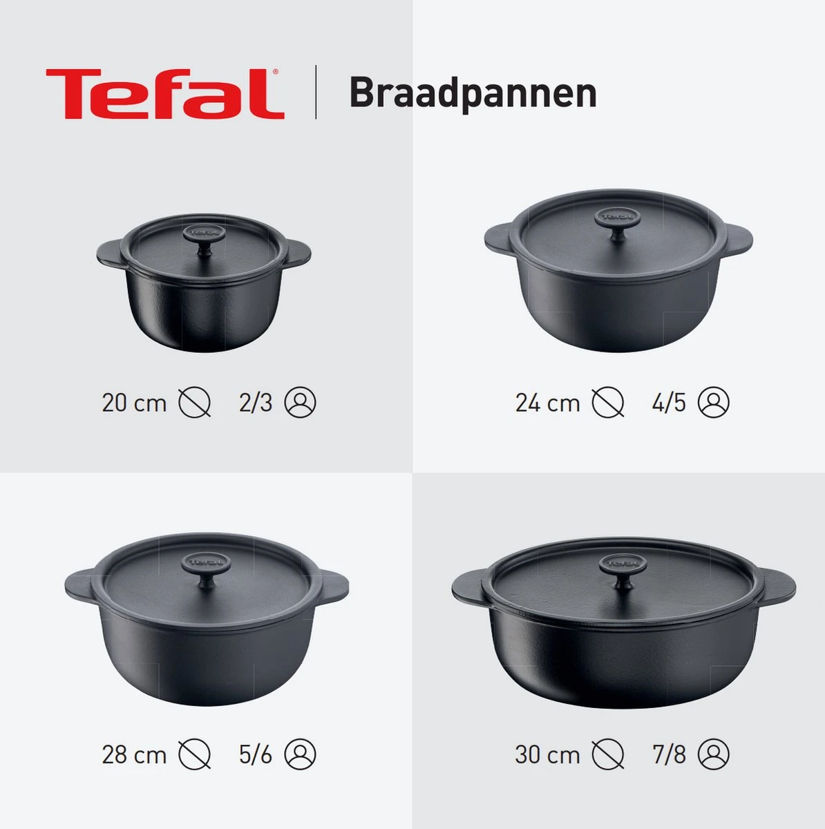 Tefal Trattoria Braadpan - Ø28 Cm - Inclusief Deksel 21 Tefal Trattoria Braadpan - Ø28 Cm - Inclusief Deksel - Afbeelding 19