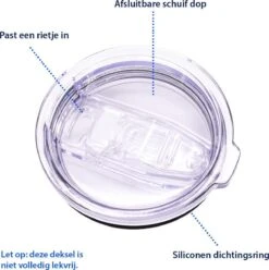 DRINKONLOVE - SHAKEY GOLD - Drinkbeker Met Rietje - RVS - 480 Ml -Woonkeuken Winkel 1196x1200 13