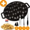 YUGN BLACK Poffertjespan Poffertjesmaker 6 Delige Set - 19 Poffertjes Incl Doseerfles Kwast Poffertjesvork Siliconen Ovenwanten - Platte Onderkant Poffertjespan Inductie Poffertjespan Elektrisch - Cadeau Tip 2 YUGN BLACK Poffertjespan Poffertjesmaker 6 Delige Set - 19 Poffertjes Incl Doseerfles Kwast Poffertjesvork Siliconen Ovenwanten - Platte Onderkant Poffertjespan Inductie Poffertjespan Elektrisch - Cadeau Tip -Woonkeuken Winkel 1196x1200 7