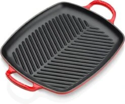 Le Creuset Rechthoekige Grill 30cm Kersenrood -Woonkeuken Winkel 1200x1002