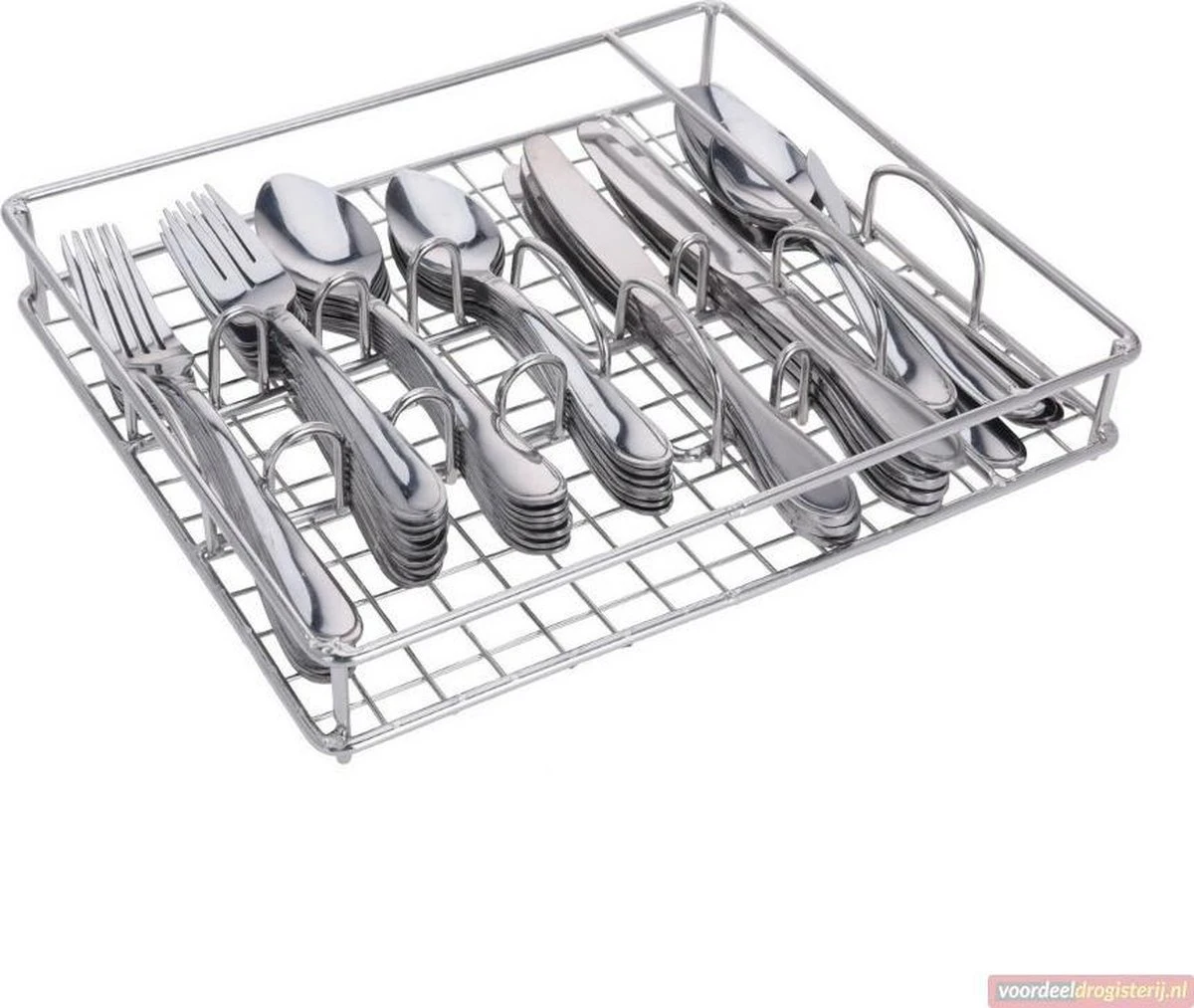 Merkloos Bestekset 45dlg - RVS - Kwaliteit Van 3 Merkloos Bestekset 45dlg - RVS - Kwaliteit Van