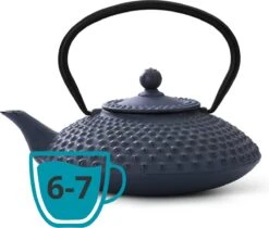 Bredemeijer - Theepot Xilin 1,25L Gietijzer Blauw 19 Bredemeijer - Theepot Xilin 1,25L Gietijzer Blauw -Woonkeuken Winkel 1200x1021 5
