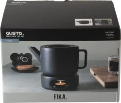 Gusta FIKA - Theepot - 1,5L - Zwart -Woonkeuken Winkel 1200x1021 6