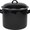 CasaLupo Soeppan Cooking Zwart - ø 24 Cm / 8 Liter -Woonkeuken Winkel 1200x1044