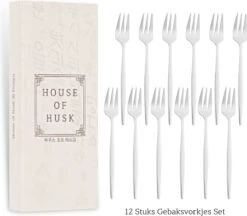 House Of Husk® Zilveren Gebaksvorkjes - Dessertvorken - Taartvorkjes - Cocktailvorken - Klein Vorkjes - 12 Stuks - RVS - 14cm 12 House Of Husk® Zilveren Gebaksvorkjes - Dessertvorken - Taartvorkjes - Cocktailvorken - Klein Vorkjes - 12 Stuks - RVS - 14cm -Woonkeuken Winkel 1200x1048 1