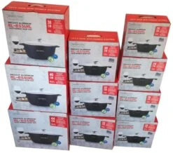 Royalty Line - Marble Soep/braadpan - Met Glazen Deksel Zwart - 24 CM. RL-BS24ML -Woonkeuken Winkel 1200x1057 1