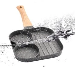 3-in-1 Grillpan Met Temperatuurgecontroleerde Antiaanbaklaag - Kook Verschillende Gerechten Tegelijk Zonder Oververhitting Of Verbranding -Woonkeuken Winkel 1200x1077 1