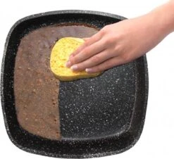 Herenthal Dubbele Grillpan - Ø 28 Cm - Koekenpan - Keramische Pan - Marmeren Coating Met Antiaanbaklaag - PFAS & PFOA Vrij - Pan - Grill - Vermindert Geur, Rook En Oliespatten - Zilver 24 Herenthal Dubbele Grillpan - Ø 28 Cm - Koekenpan - Keramische Pan - Marmeren Coating Met Antiaanbaklaag - PFAS & PFOA Vrij - Pan - Grill - Vermindert Geur, Rook En Oliespatten - Zilver -Woonkeuken Winkel 1200x1097 1