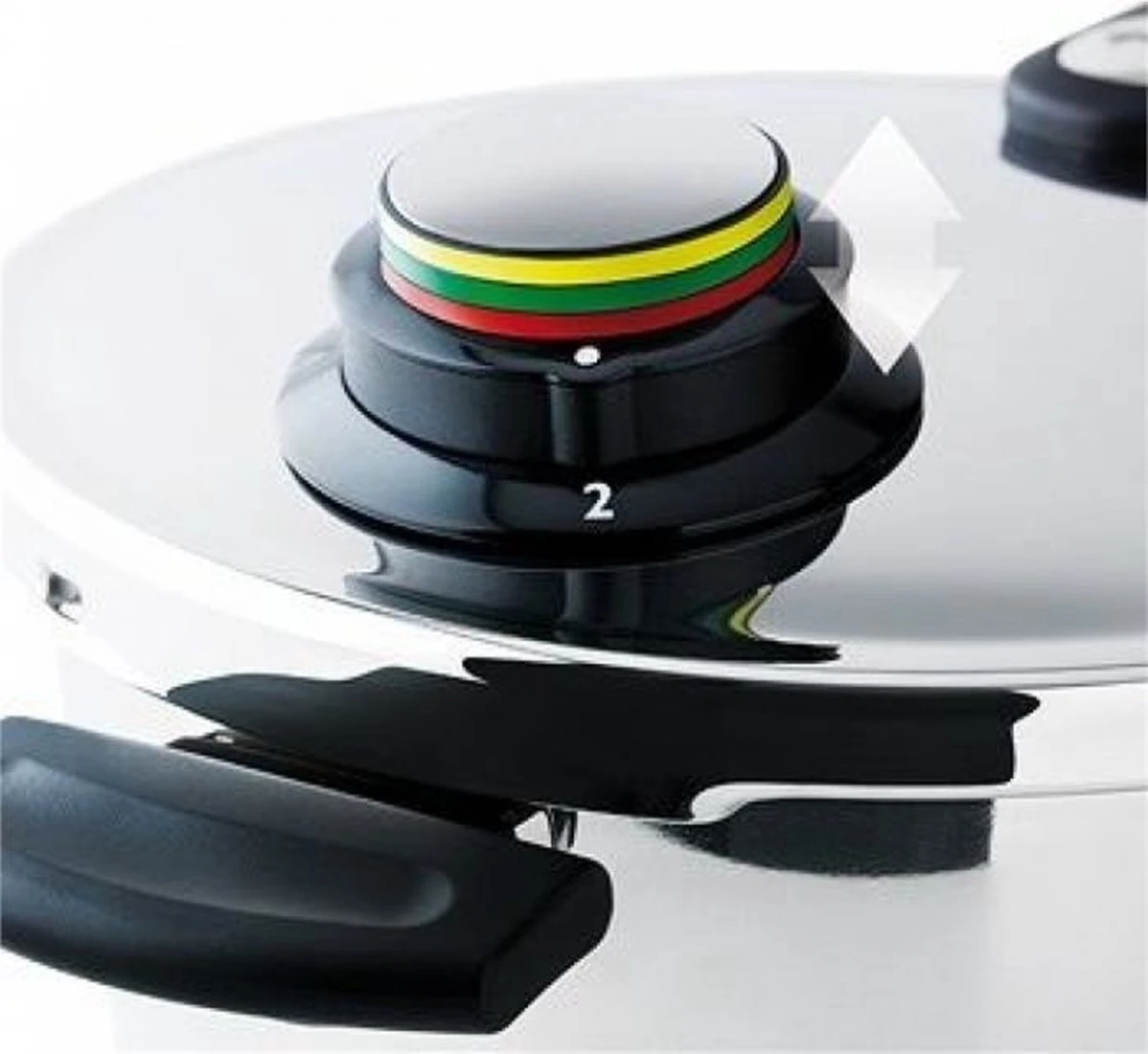 Fissler Vitavit Premium 2022 - Snelkookpan - 6 Liter - Met Stoominzet 5 Fissler Vitavit Premium 2022 - Snelkookpan - 6 Liter - Met Stoominzet - Afbeelding 3