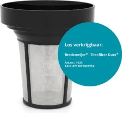 Bredemeijer - Theepot Minuet Santhee 1,4L Mat Zwart - Dubbelwandig 15 Bredemeijer - Theepot Minuet Santhee 1,4L Mat Zwart - Dubbelwandig -Woonkeuken Winkel 1200x1111 4