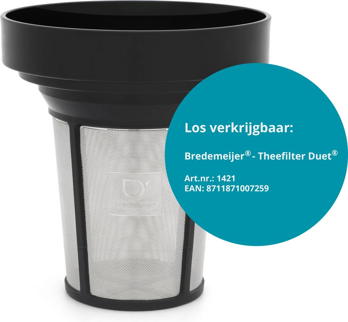 Bredemeijer - Theepot Minuet Santhee 1,4L Mat Zwart - Dubbelwandig 8 Bredemeijer - Theepot Minuet Santhee 1,4L Mat Zwart - Dubbelwandig - Afbeelding 6