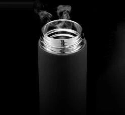 Thermosfles 500 Ml - Met Thee Filter - Mat Zwart -Woonkeuken Winkel 1200x1114