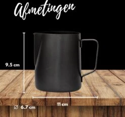 Merkloos Pazzo Goods - Melkkan - Melkkannetje Opschuim - Zwart - 350 Ml - Premium Kwaliteit - RVS - 13 Merkloos Pazzo Goods - Melkkan - Melkkannetje Opschuim - Zwart - 350 Ml - Premium Kwaliteit - RVS - -Woonkeuken Winkel 1200x1116 2