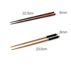 Merkloos Handgemaakte Japanse Eetstokjes - Chestnut -Woonkeuken Winkel 1200x1124