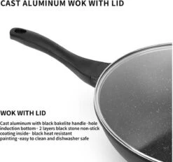 Royal Swiss WK30 - Wokpan - Ø 30 Cm - Marmeren Coating - Inductie - Met Glazen Deksel - PFAS-vrijs - Zwart 10 Royal Swiss WK30 - Wokpan - Ø 30 Cm - Marmeren Coating - Inductie - Met Glazen Deksel - PFAS-vrijs - Zwart -Woonkeuken Winkel 1200x1129 1