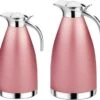 Royal Swiss - Thermoskan - Set Van Twee 1,2 Liter En 1,6 Liter - Thermosfles (Roze) -Woonkeuken Winkel 1200x1131 7