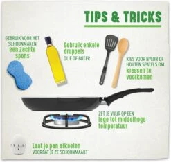 GreenChef Vintage Wokpan 28cm/3.7L - Zwart - Inductie - PFAS-vrij 12 GreenChef Vintage Wokpan 28cm/3.7L - Zwart - Inductie - PFAS-vrij -Woonkeuken Winkel 1200x1135 1