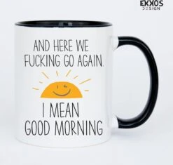 Goodmorning Mok - Mok Met Tekst - Grappige Mok - Verjaardag Cadeau - Cadeau Voor Man - Cadeau Voor Vrouw - Cadeau Voor Haar - Cadeau Voor Hem - Grappige Cadeau - Thee Glazen - Valentijn Cadeautjes - Koffiekopjes -Woonkeuken Winkel 1200x1143 5