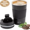 SIP !T® Premium RVS Koffiebeker To Go Thermosbeker – 380 ML – Herbruikbare Koffie & Theebeker – Lekvrij – Zwart - Valentijn -Woonkeuken Winkel 1200x1155 10