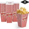 50 Duurzame Popcorn Bakjes (18x10cm) - Popcorn Zakjes Voor Filmavonden, Feestjes - Ook Geschickt Als Snoepbakje Of Feestzakje Voor Kinderen -Woonkeuken Winkel 1200x1161 8