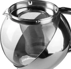 Theepot Met Filter - Zilver -Woonkeuken Winkel 1200x1168 3