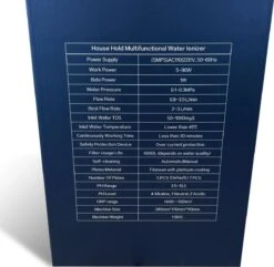 Basisch Water Generator | Water Ionisator En Zuivering | Actief Koolstoffilter | Phipower -Woonkeuken Winkel 1200x1172 4