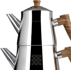 Serenk Definition Turkse Theepot - Inductie Geschikt - Theepottenset - RVS -Woonkeuken Winkel 1200x1185 3