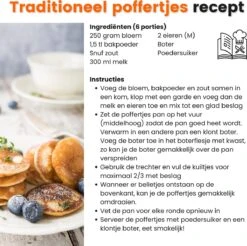 Kicinn Poffertjespan - Poffertjesmaker - Poffertjespan Inductie - Ø 24 Cm - 19 Poffertjes - Inclusief Handvaten 18 Kicinn Poffertjespan - Poffertjesmaker - Poffertjespan Inductie - Ø 24 Cm - 19 Poffertjes - Inclusief Handvaten -Woonkeuken Winkel 1200x1194 1