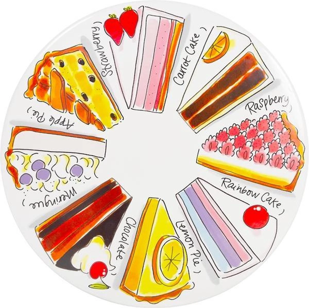 Blond Amsterdam – Even Bijkletsen - Cake Standaard - 33 Cm 4 Blond Amsterdam – Even Bijkletsen - Cake Standaard - 33 Cm - Afbeelding 2