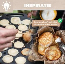 Poffertjespan - Geschikt Voor Alle Fornuizen - Poffertjesmaker - Poffertjespan Inductie - Poffertjespan Electrisch -Woonkeuken Winkel 1200x1197 3