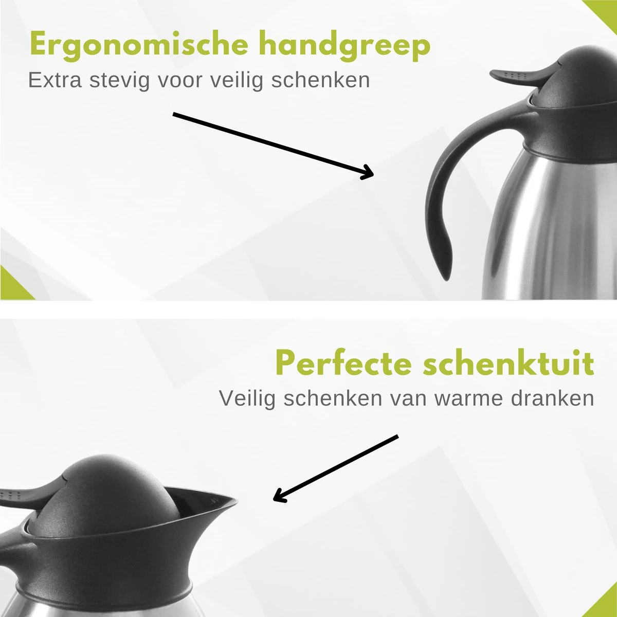 Hendi Thermoskan 1,5 Liter - Isoleerkan Met Drukknop - Zwart - Ø14,5x(H)23cm 7 Hendi Thermoskan 1,5 Liter - Isoleerkan Met Drukknop - Zwart - Ø14,5x(H)23cm - Afbeelding 5