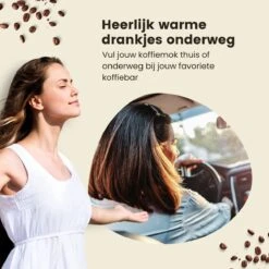 LaCardia Koffiebeker To Go Premium Wit – Thermosbeker – Theebeker – 380ML – Herbruikbaar -Woonkeuken Winkel 1200x1200 1166