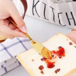 House Of Husk Botermesjes Set - Goud - RVS - Botermes - Smeermessen - Tapas Mesjes - 6 Stuks -Woonkeuken Winkel 1200x1200 117