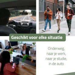 GOAT Outdoor RVS Koffiebeker To Go - Thermosbeker - Theebeker - Reisbeker - Lekvrij - 380ml - Groen -Woonkeuken Winkel 1200x1200 1224