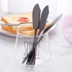 House Of Husk Botermesjes Set - Zwart - RVS - Botermes - Smeermessen - Tapas Mesjes - 6 Stuks -Woonkeuken Winkel 1200x1200 125