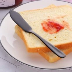 House Of Husk Botermesjes Set - Zwart - RVS - Botermes - Smeermessen - Tapas Mesjes - 6 Stuks -Woonkeuken Winkel 1200x1200 127