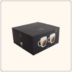OTIX Dubbelwandige Koffieglazen - Koffiekopjes - 180 Ml - Set Van 4 - Transparant - Latte Macchiato Glazen -Woonkeuken Winkel 1200x1200 1297